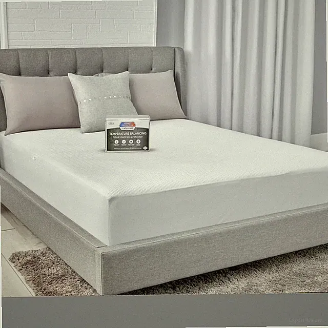 Queen Perfect Protection Quilted Luxury Mattress Protector - Allerease