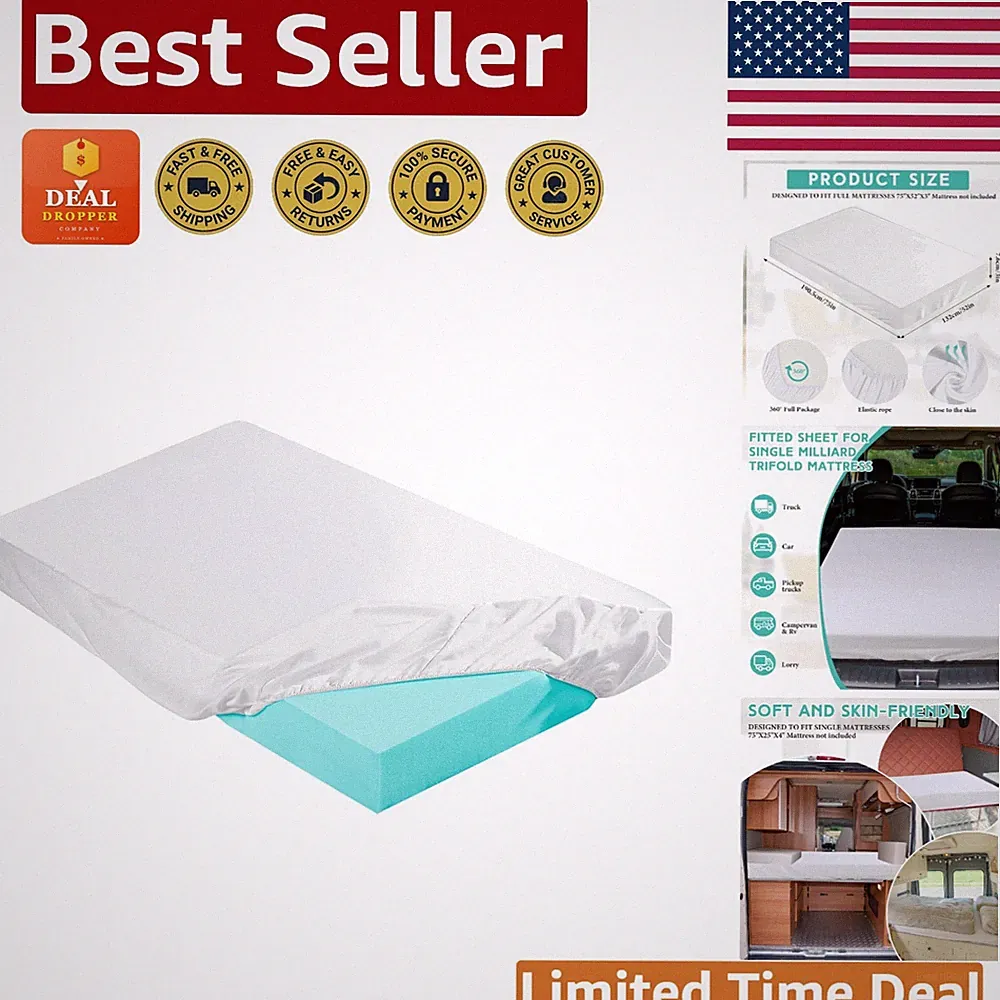 Revitalize Sleep: 3-Inch Memory Foam Mattress Topper Cover, Full Size 75x52-Inch