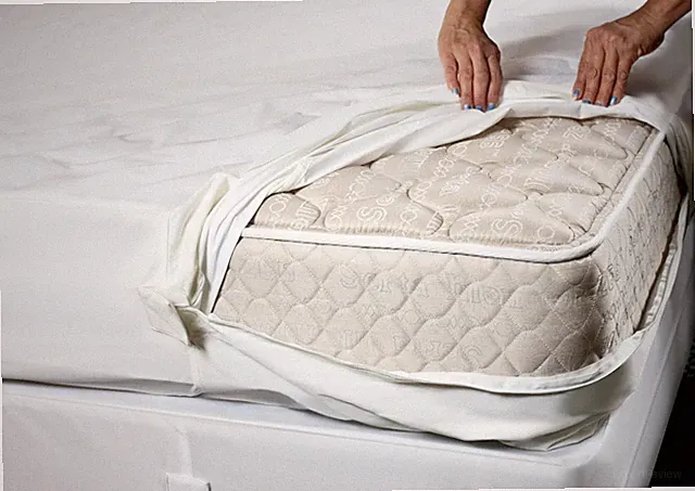 SOFT Waterproof FABRIC LUXURY ENCASEMENT BedBugProof PROTECTOR Zipper Bed COVER